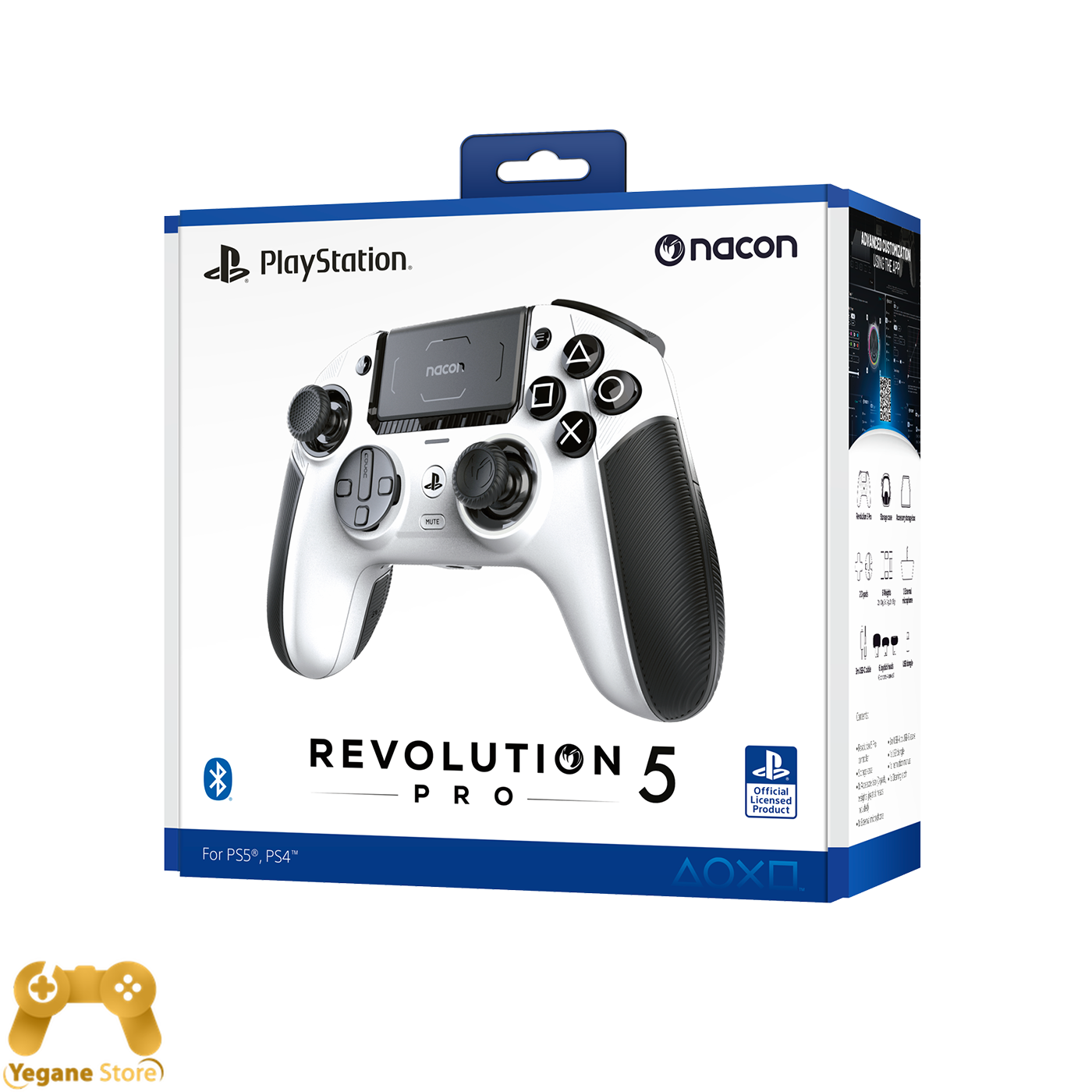 قیمت و خرید گیم پد Nacon Revolution 5 Pro رنگ سفید