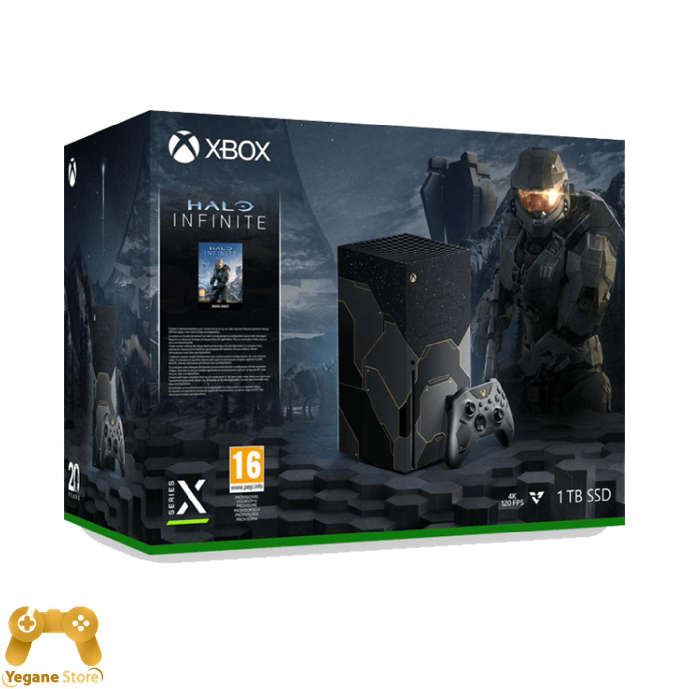 خرید کنسول ایکس باکس سری ایکس باندل Halo Infinite Limited Edition
