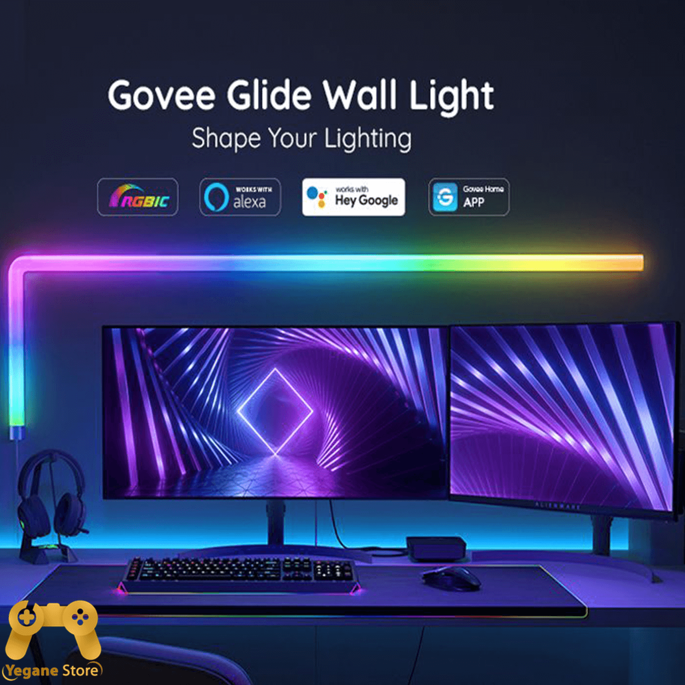 خرید چراغ دیواری Govee Glide