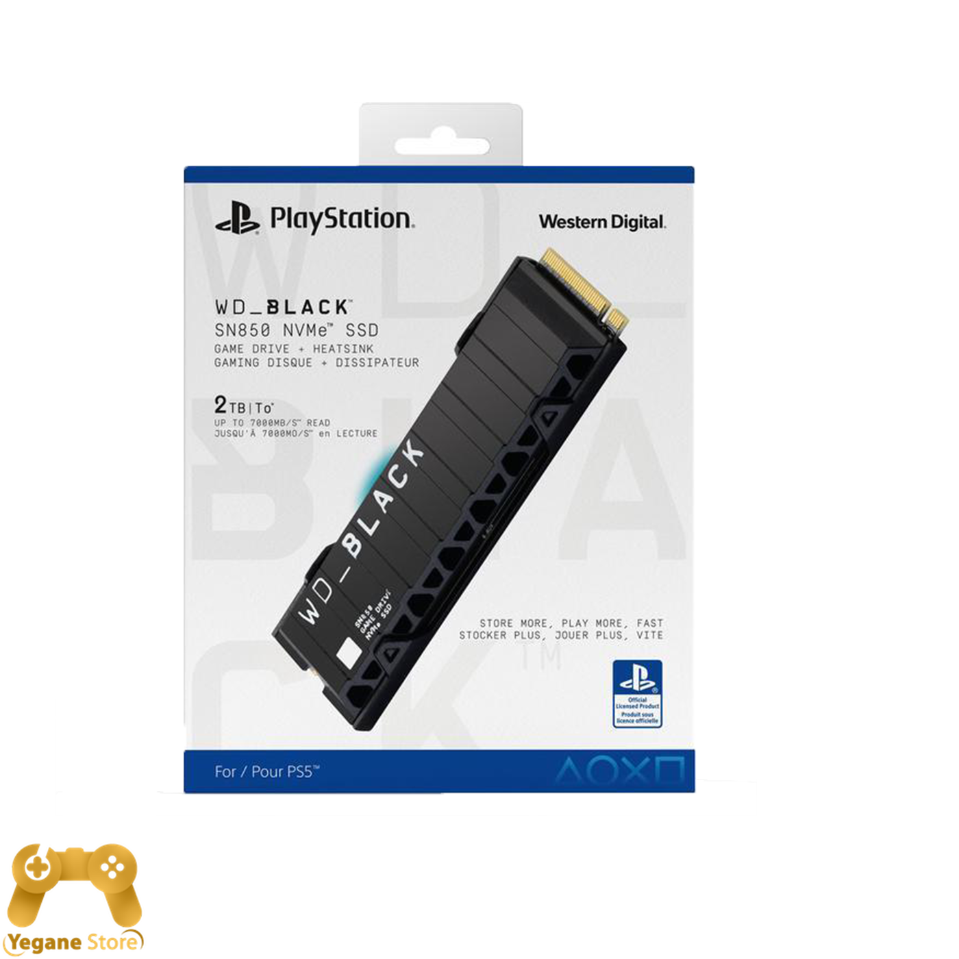 قیمت و خرید هارد SSD دو ترابایتی SSD WD Black SN850 مخصوص پلی استیشن 5