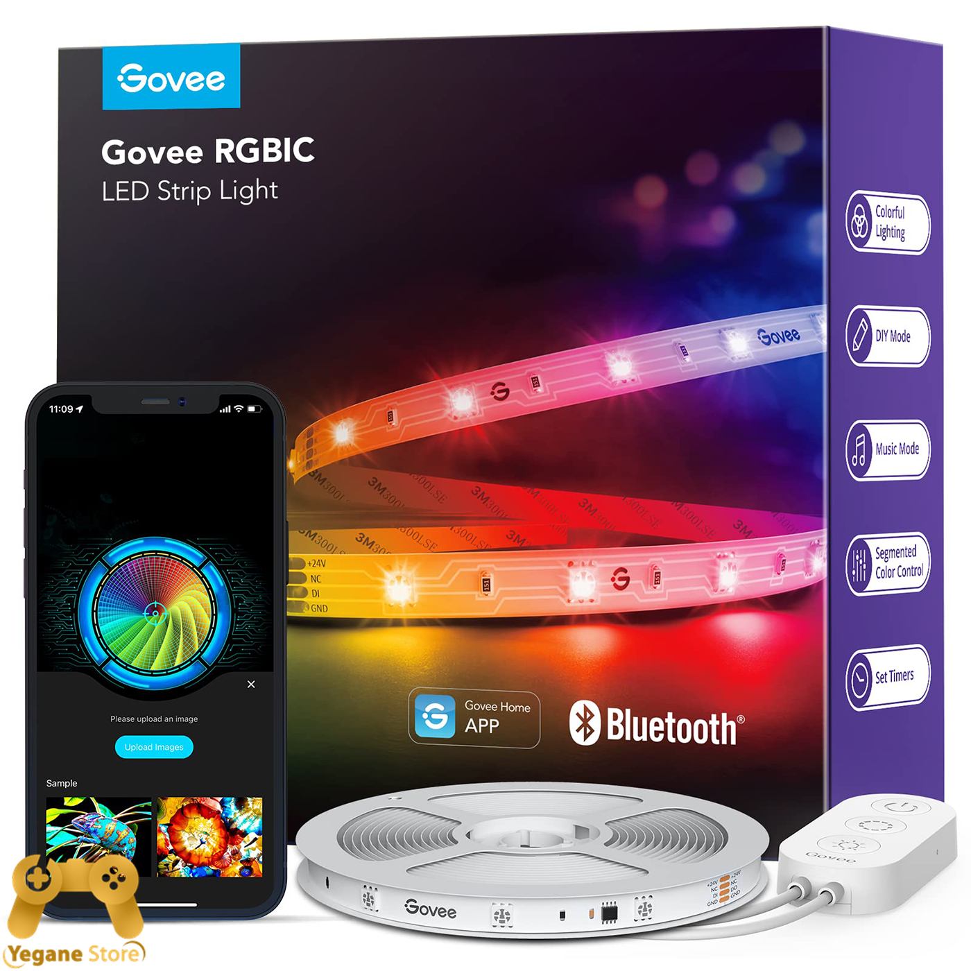 ریسه هوشمند Govee RGBIC LED Strip Lights Lights