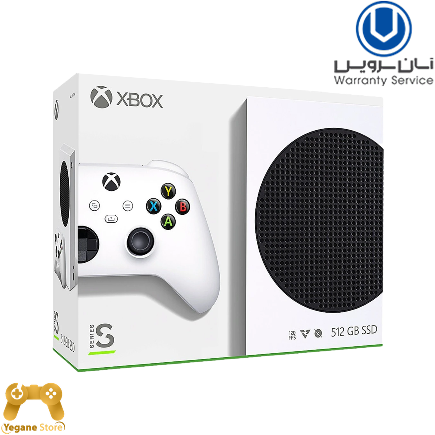 خرید کنسول بازی مایکروسافت XBOX سری S با حافظه 512 گیگ بهمراه 18 ماه گارانتی