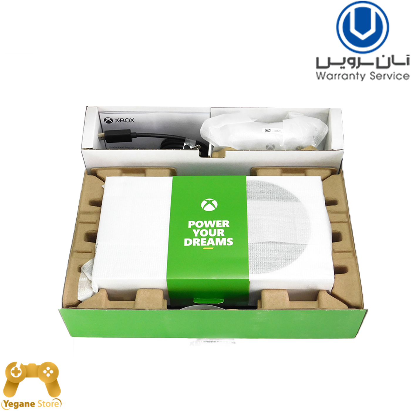 خرید کنسول بازی مایکروسافت XBOX سری S با حافظه 512 گیگ بهمراه 18 ماه گارانتی