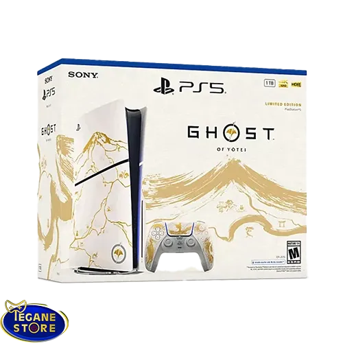 خرید پلی استیشن 5 اسلیم 1 ترابایت نسخه لیمیتد Ghost of Yotei (استاندارد / دیسک‌خور) سفارش اروپا | قیمت PS5 Slim Limited Edition