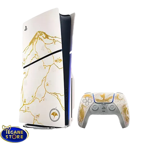 خرید پلی استیشن 5 اسلیم 1 ترابایت نسخه لیمیتد Ghost of Yotei (استاندارد / دیسک‌خور) سفارش اروپا | قیمت PS5 Slim Limited Edition