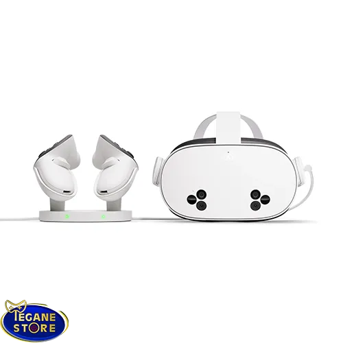 خرید پایه شارژ Meta Quest 3/3S Compact Dock با کابل هدست و شارژ بی‌سیم کنترلرها