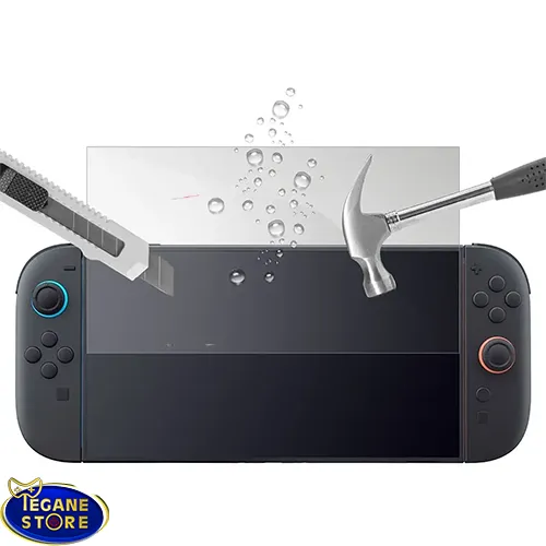 خرید محافظ صفحه شیشه‌ای Nintendo Switch 2 مدل Tempered Glass ضد خش و ضد ضربه